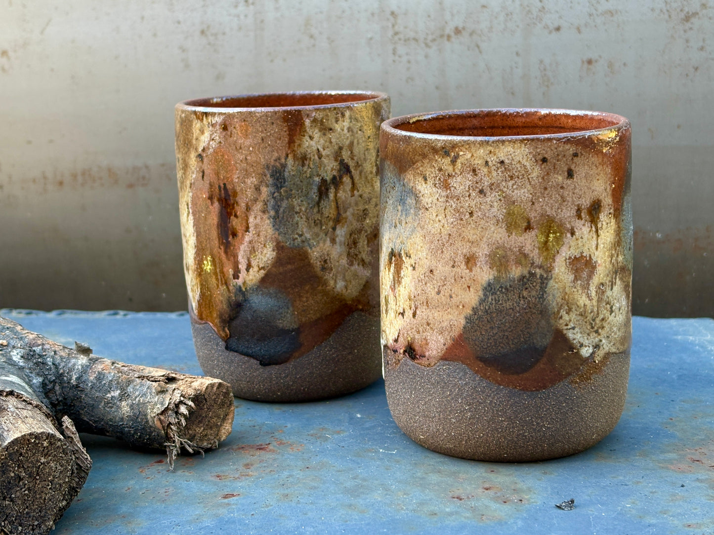Mochaffiti tall cup- dark