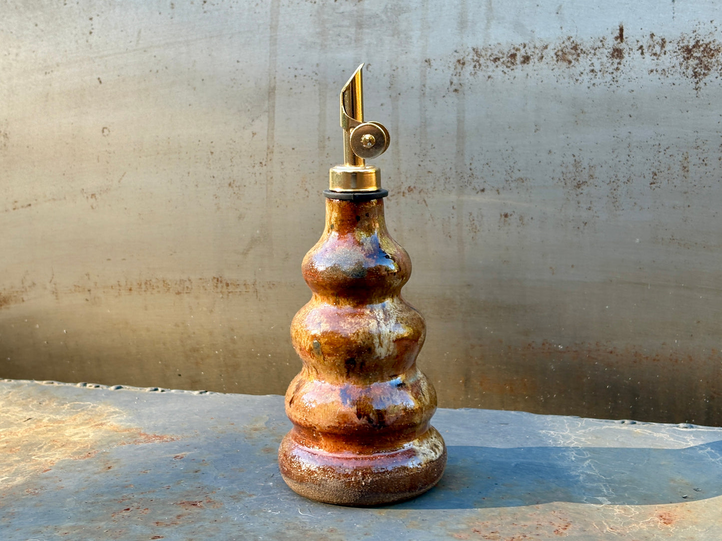 Cruet Bottle- Mochaffiti