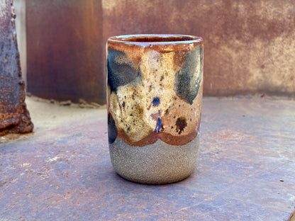 Mochaffiti tall cup- dark